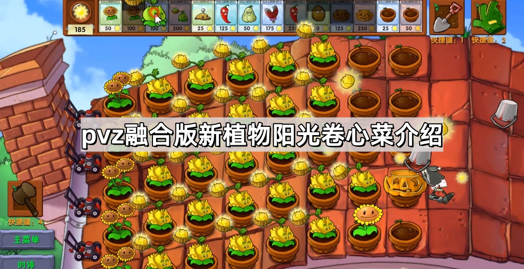 《植物大战僵尸融合版》新植物阳光卷心菜介绍